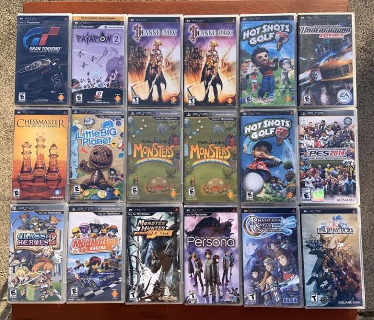 Odkryj najlepsze gry na PSP, które na zawsze skradną Twoje serce!