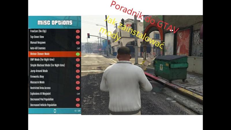 Instalacja modów GTA 5