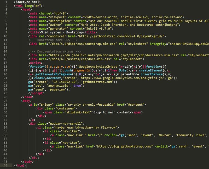Otwieranie HTML w przeglądarce