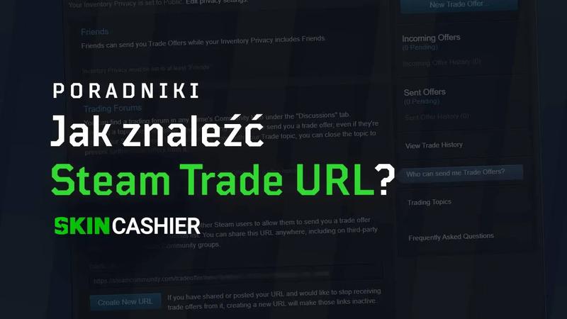 Problemy trade URL Steam