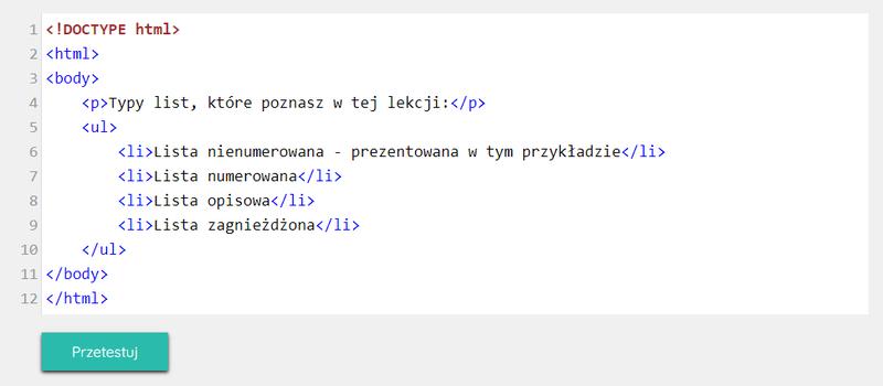 Szybki podgląd strony internetowej