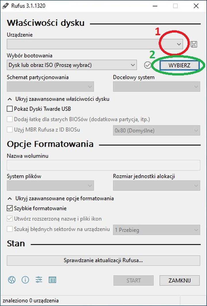 Instalacja Windows 10 z USB