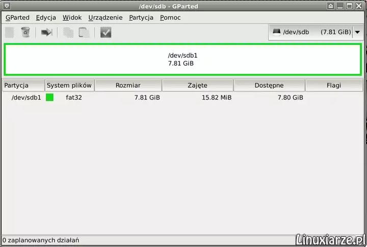 Partycjonowanie USB bez utraty danych