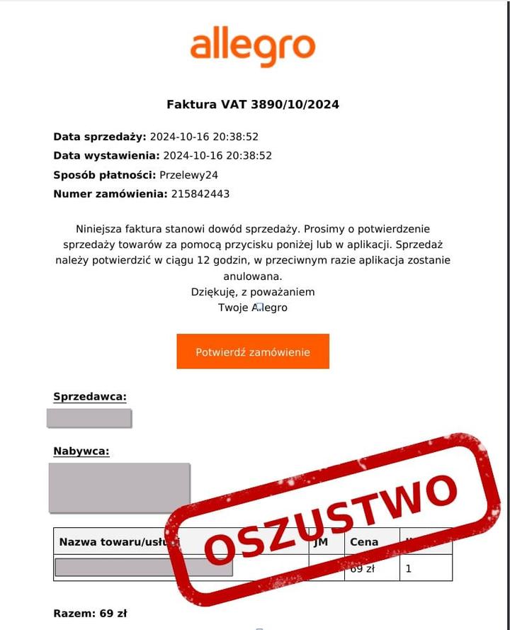 Jak uzyskać fakturę na Allegro