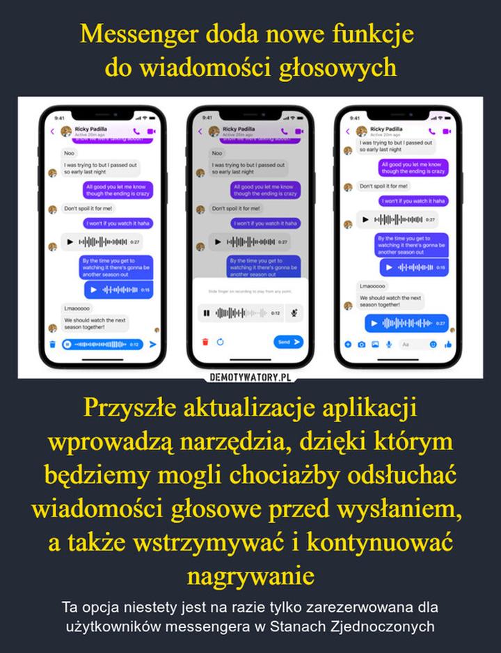 Bezpieczeństwo danych i prywatność w Messengerze