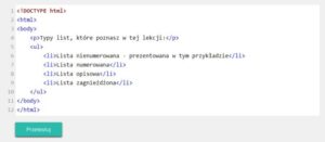 Jak w prosty sposób stworzyć i zapisać swoją pierwszą stronę HTML